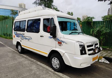 12 Seater Tempo Traveller Rentals